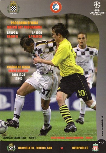 Match programme